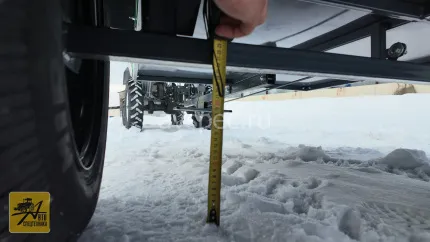 Прицеп Kerland ПМ-2000 к мотоблоку и минитрактору