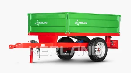 Прицеп Kerland П-3210 с ПСМ к трактору (самосвальный)