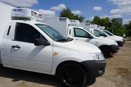 Рефрижератор пикап ВИС 2349 на базе Лада Гранта