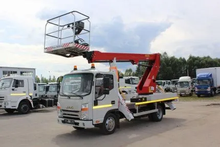 Автогидроподъёмник JAC N 56
